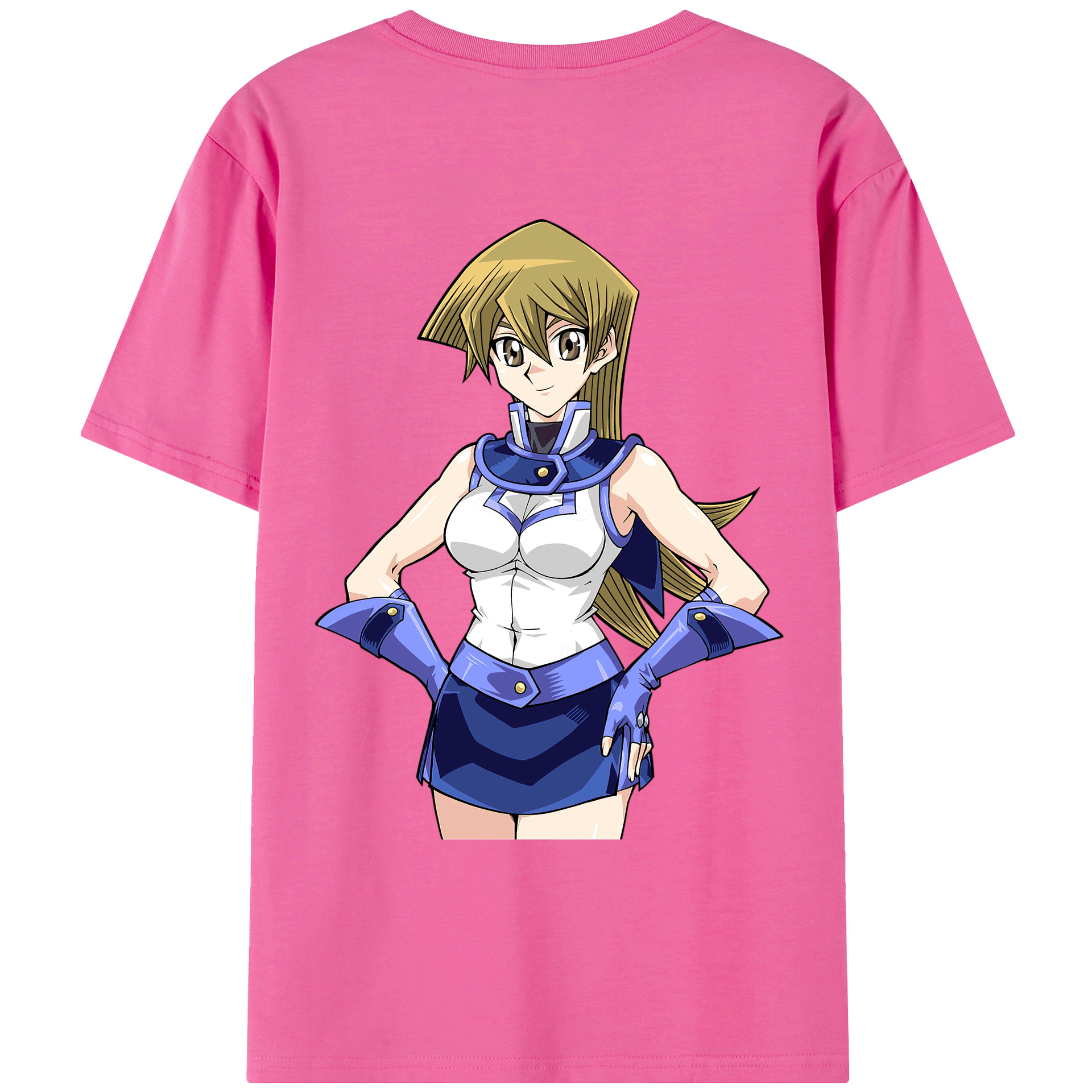 遊☆戯☆王 Yu-Gi-Oh! レディース半袖Tシャツ(バックプリント)